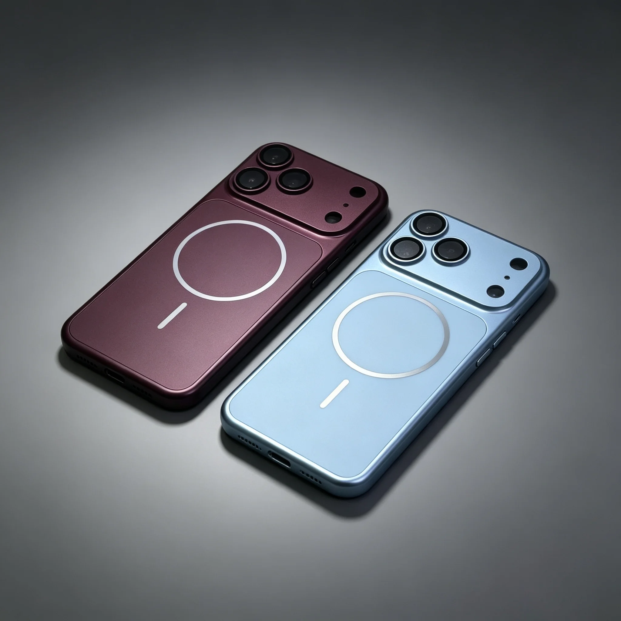 Enhanced Magnetic Metal Charge Case with Large Window Plating - Rugged Protective Cover