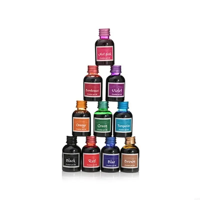 Vibrant 30ml Fountain Pen Ink for School and Office Supplies
