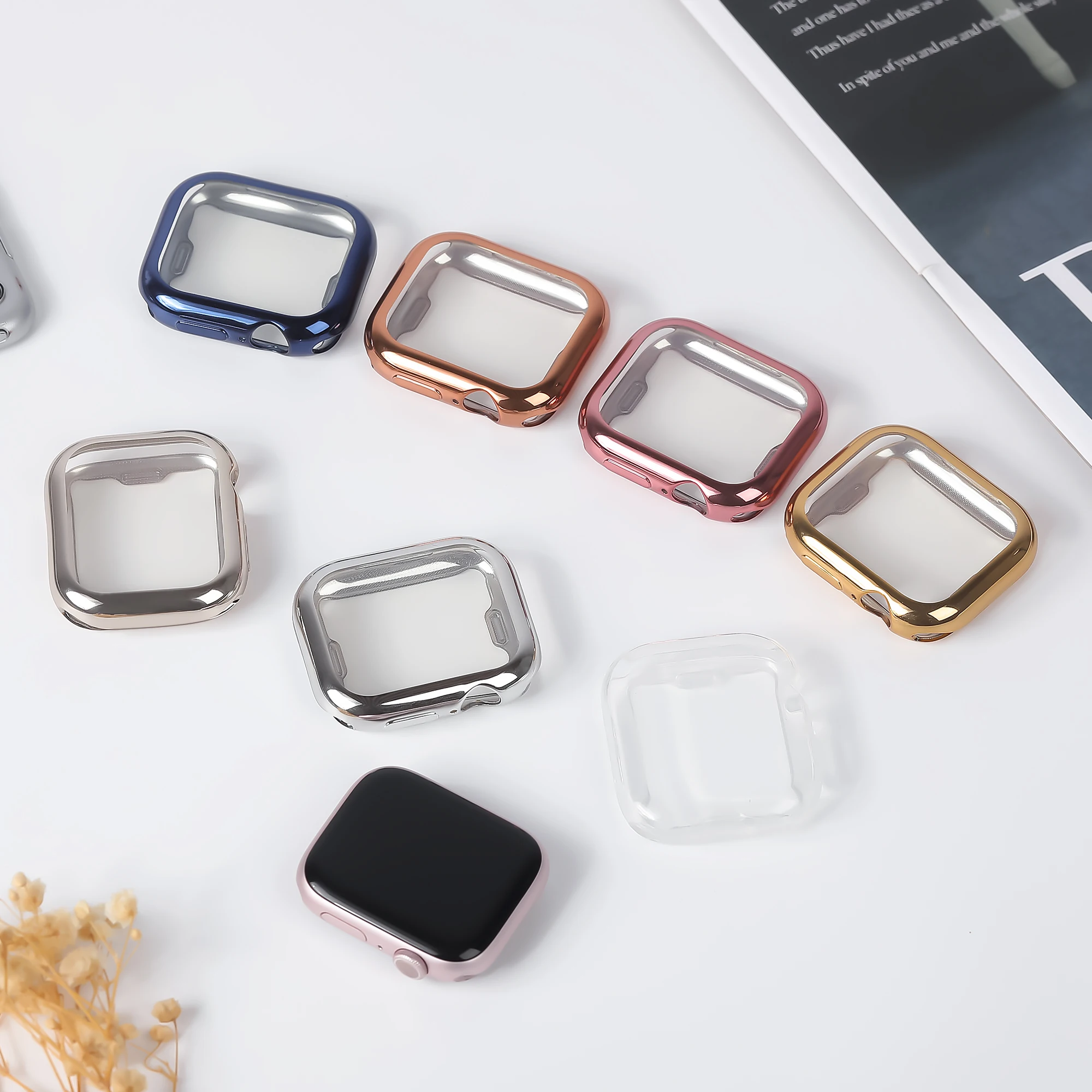 Premium TPU Bumper Screen Protector Cover