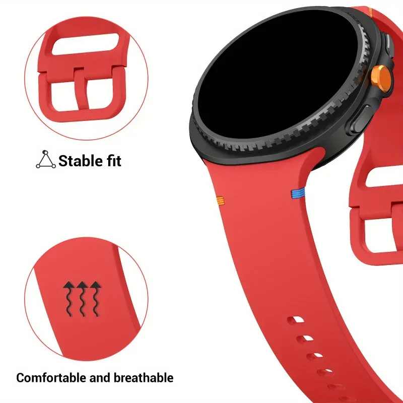 BUSKOZ Non-Slip Durable Sport Watch Band Replacement Strap