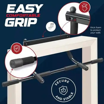 Upper Body Fitness Workout Bar Effective Fitness Trainer Horizontal Bar Pull-up For Home Gym Strength Training 3