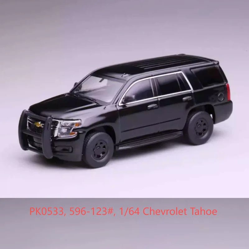 Voiture Miniature 1/64 Chevrolet Tahoe Chicago Fire Department - Rouge, Métal, Modèle 2023, Neuf