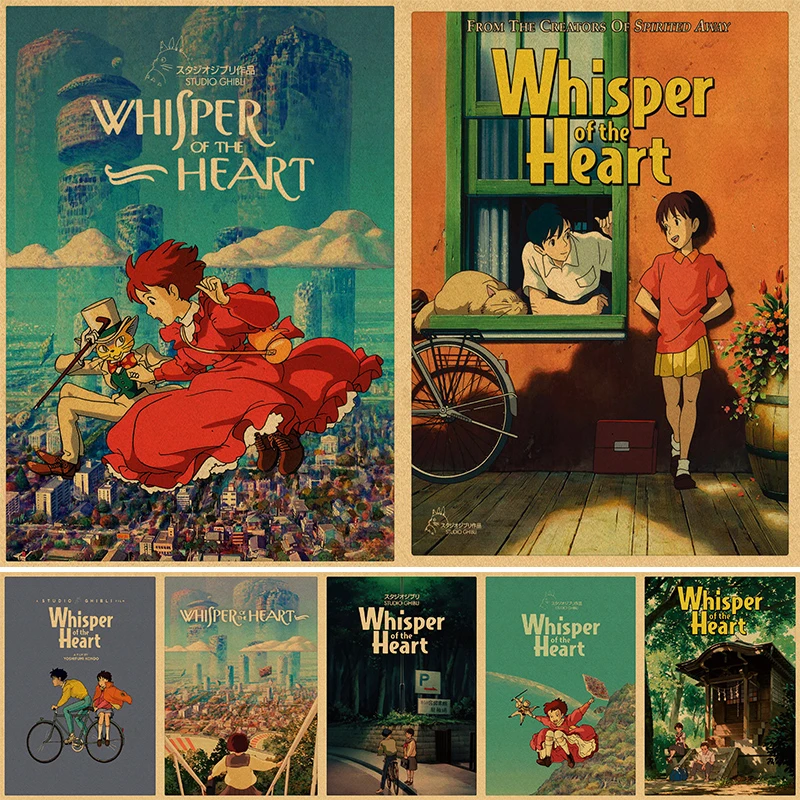 Whisper Heart Poster | Whisper Heart Anime | Poster Anime Whisper Heart -  Poster Decor - Aliexpress