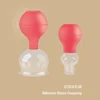 Zhongyan Taihe Brand Rubber Head Glass Vacuum Cupping Massage Health and Beauty Jar  cupping set 2