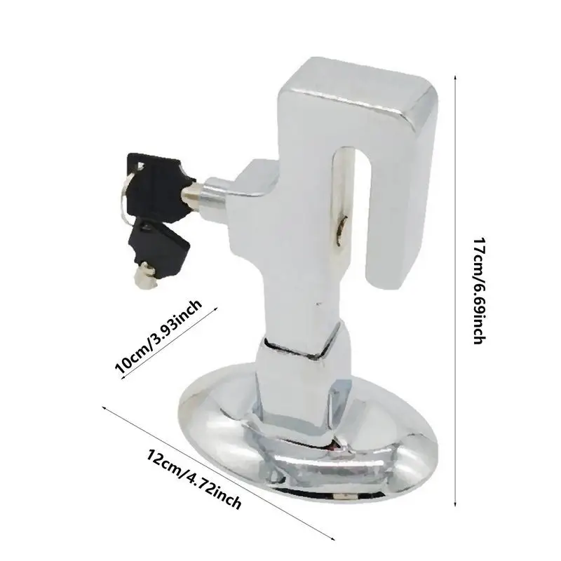 Brake Anti-theft Lock for Car Truck RV Qual Steel Clutch Brake Pedal Lock Steering Wheel Pedal Safety Device Vehicle Accessorie
