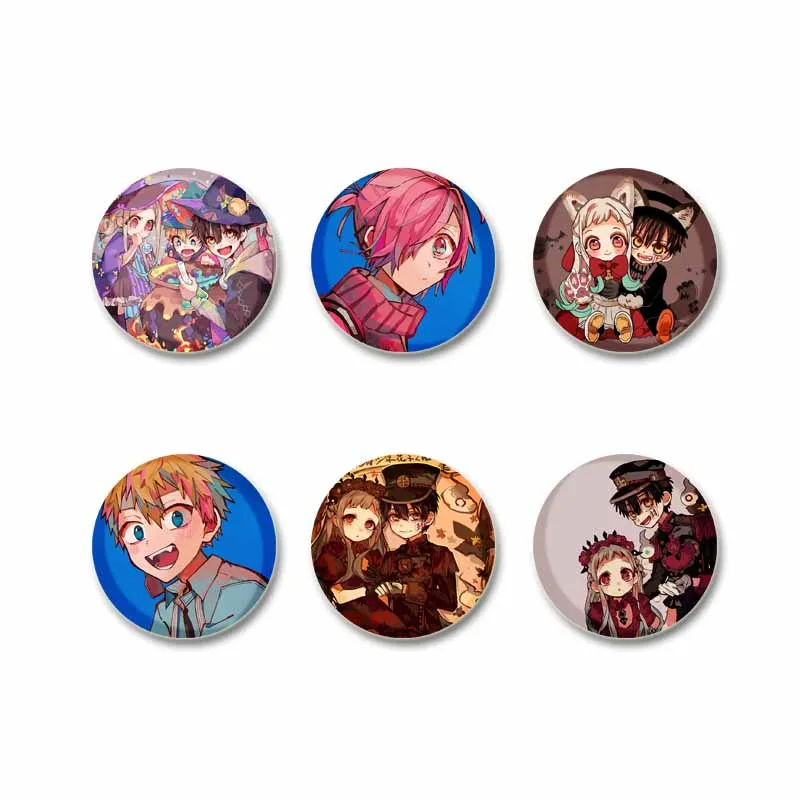 Anime Hanako Kun Kimono Brooch Handmade Pin