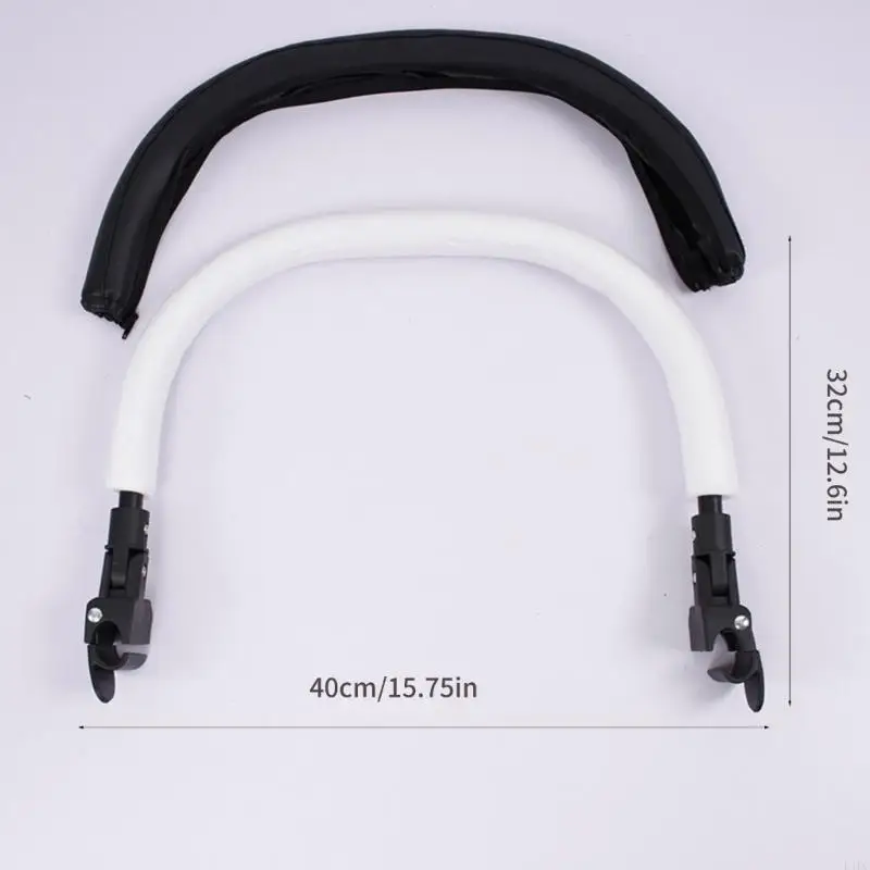 K1KC Armrest for Baby Strollers Easy to Install Front Bar Pram Armrest for babysing