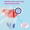 Children Basketball Shooting Toys Baby Bath Toys Suction Cup Shooting Basketball Hoop Paddle Toys Kids Early Education Toys Gift 4
