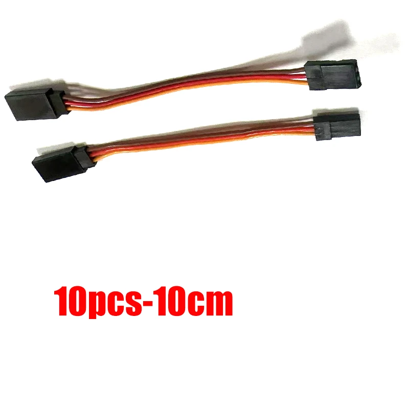 Lot de 10 câbles de servo RC 10-100cm pour modélisme