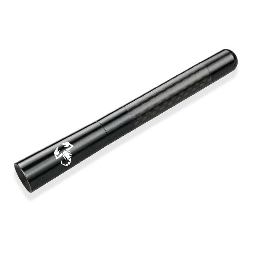 Compact 12cm Carbon Fiber Radio Car Antenna - Enhanced Aerial Car Accessory