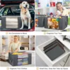 Large Capacity Clothes Storage Bag Foldable Dustproof Blanket Cotton Quilt Storage Containers for Organizing Bedroom Closet Bag 6
