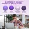 Magnetic Massage Balls Hand Acupuncture Ball Massage Massager Roller For Hand Exercise Physical Therapy 4