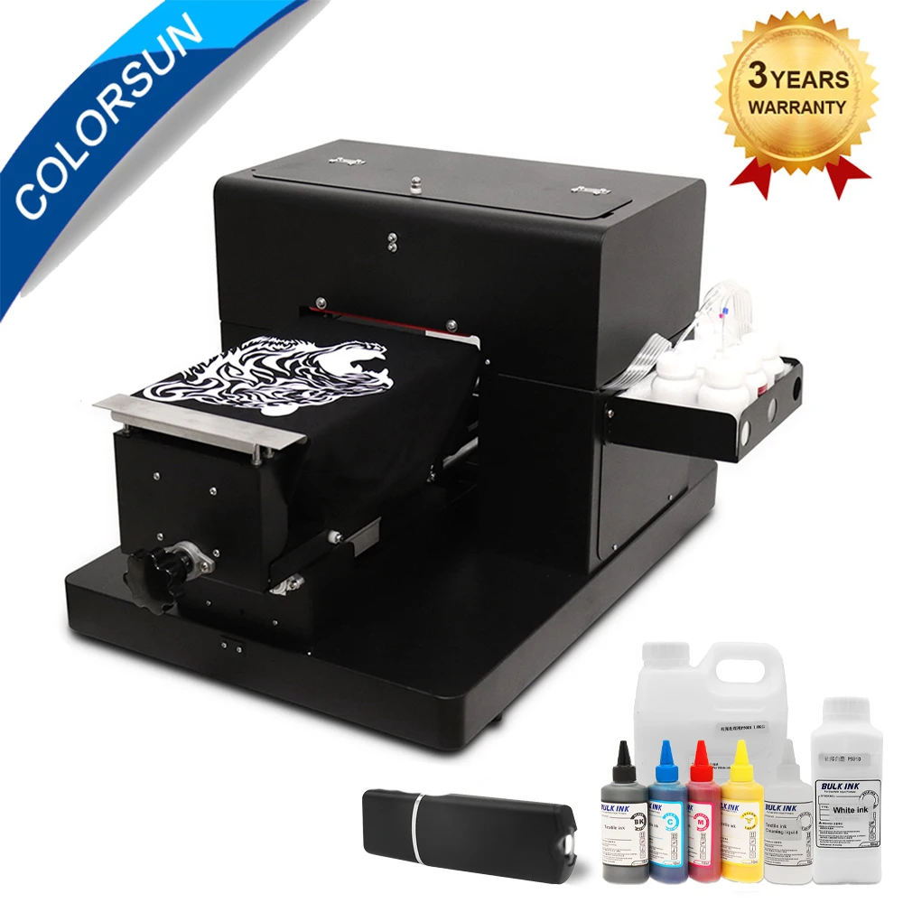 Colorsun A4 Dtg Printer For Epson L805 A4 Direct To Garment Printing ...