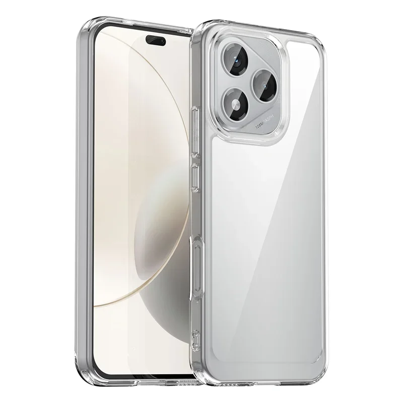 Transparent Colorful TPU Protective Phone Case - Clear Cover and Stylish Design