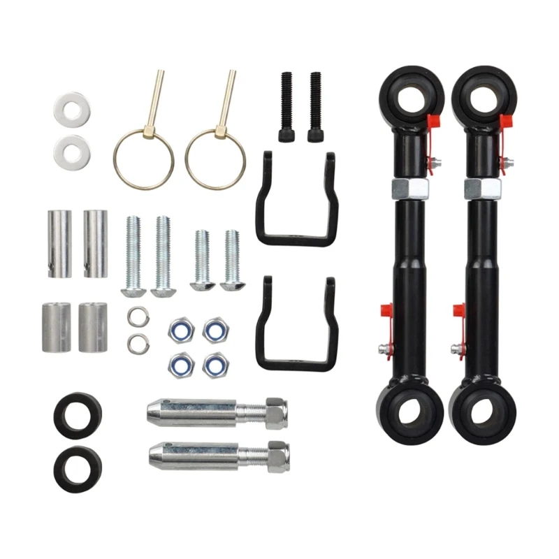 

Регулируемые передние рычаги стабилизатора поперечной устойчивости подходят для системы быстрого отсоединения JK