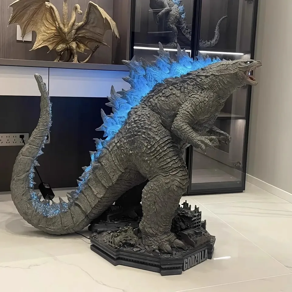 55cm Godzilla Action Figure Remote Control Lighting Godzilla