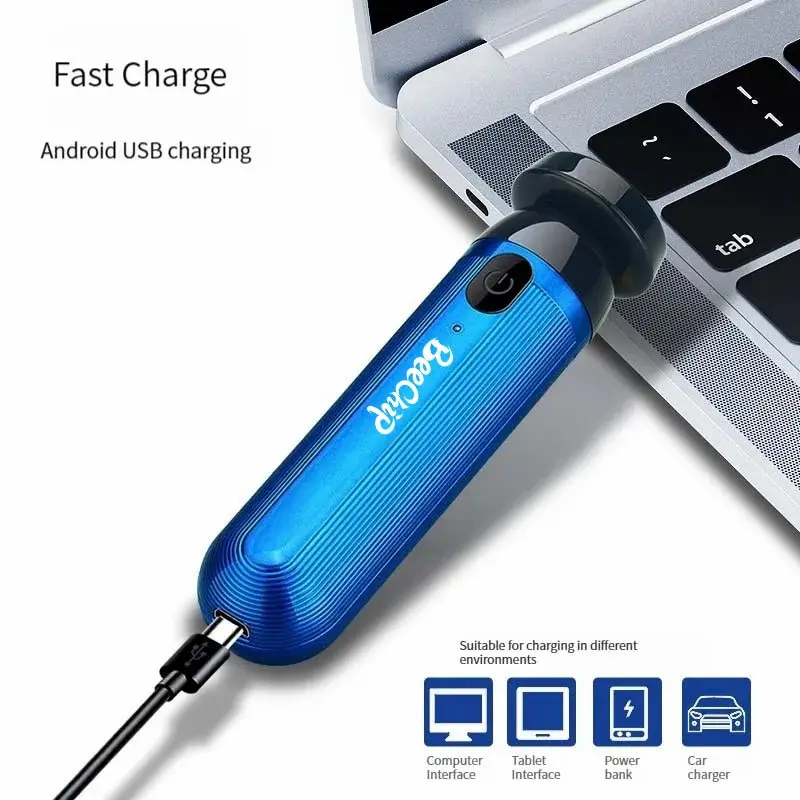 Bass High-Speed Fast Charging Portable Electric Razor Shaver For Men And Women Mini Rechargeable Easy To Dismantle In One Step razor shaver