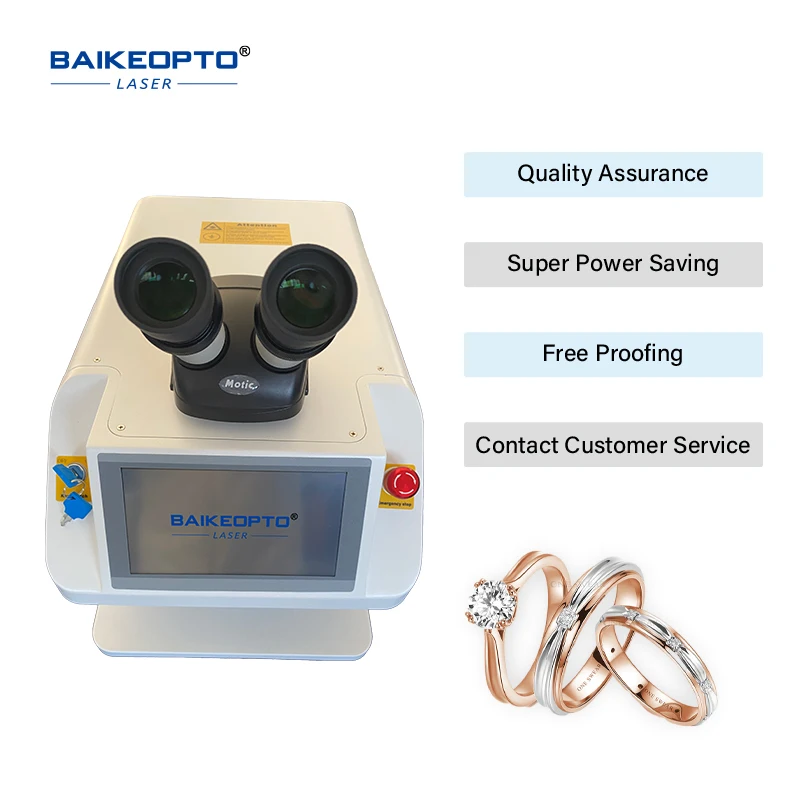 Glass Goggles Frame Gear Jewelry Mini Spot Laser Welding Machine with CCD 2