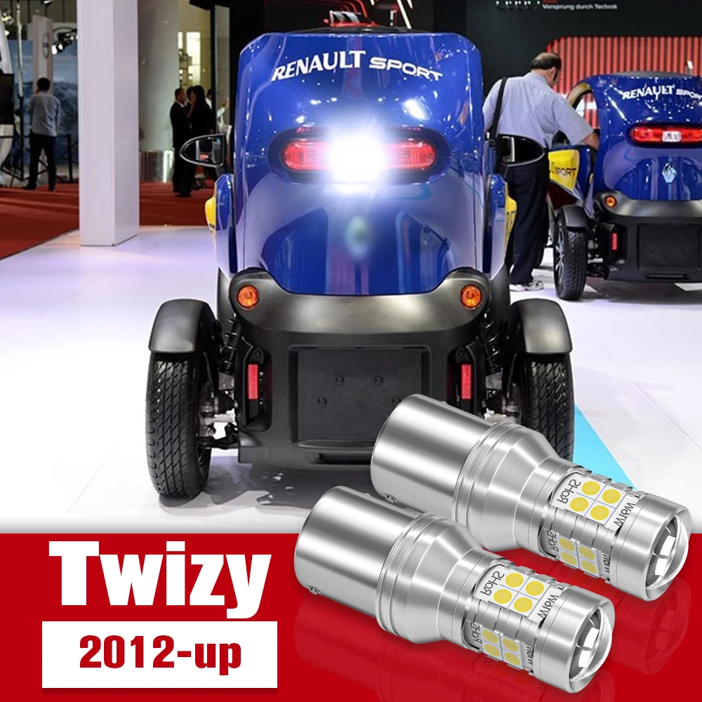 2Pcs Accessori Per Luci Di Retromarcia Lampada A Lampadina A Led Per Renault Twizy 2012 2013 2014 2015