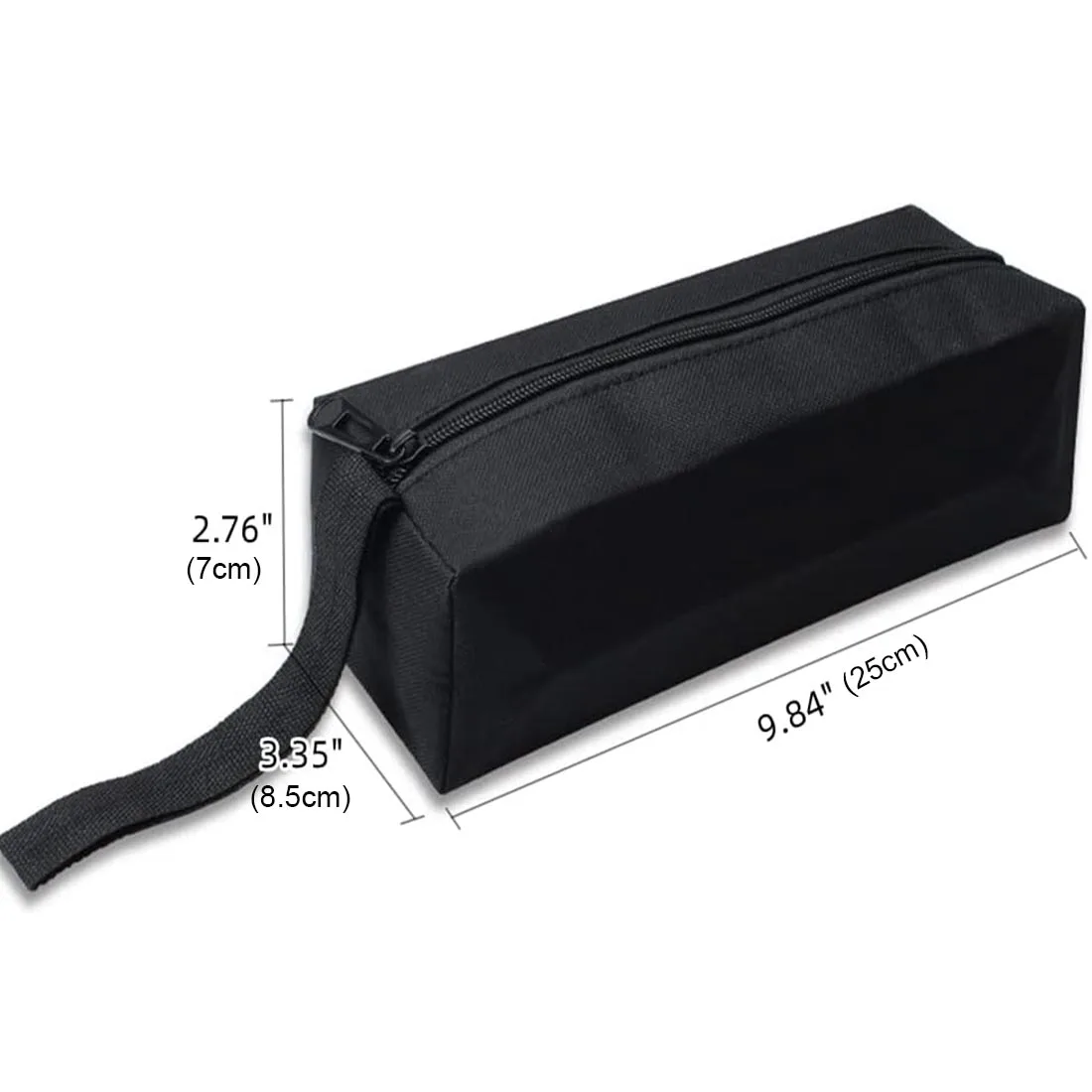 Heavy Duty Canvas Zipper Tool Bag, Small Zipper Tool Pouch, Multi-purpose Hand Tool Pouch Tote Bag, Utility tools Organizer 2