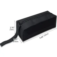 Heavy Duty Canvas Zipper Tool Bag, Small Zipper Tool Pouch, Multi-purpose Hand Tool Pouch Tote Bag, Utility tools Organizer 2