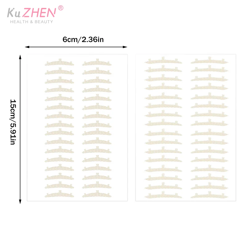 224 패치 이중 눈꺼풀 테이프 보이지 않는 스티커 이중 눈꺼풀 메이크업 자체 접착 이중 눈 테이프 여성용 아이 메이크업 도구