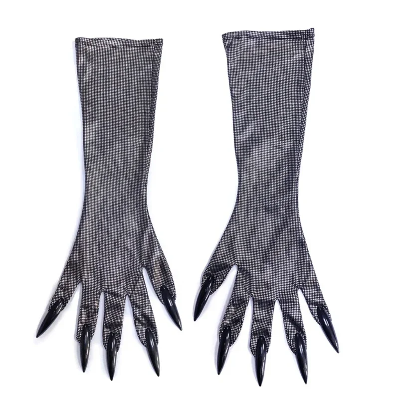 Masker voor volwassenen, handschoenen, nachtclubkostuum, maskerademasker, themafeest, verkleedpak