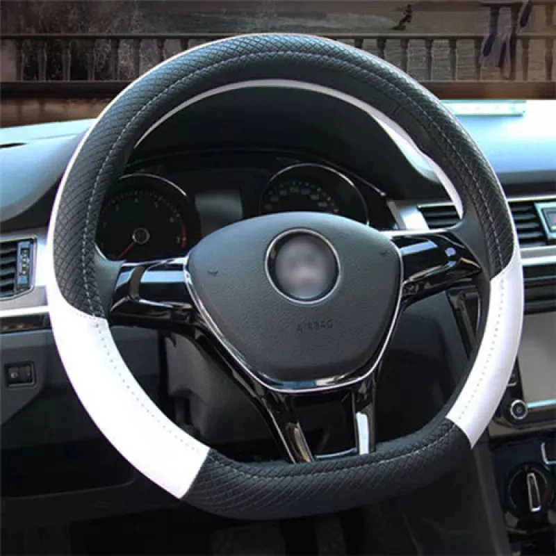 Car D Shape Steering Wheel Cover Universal Volant Braid On The Steering