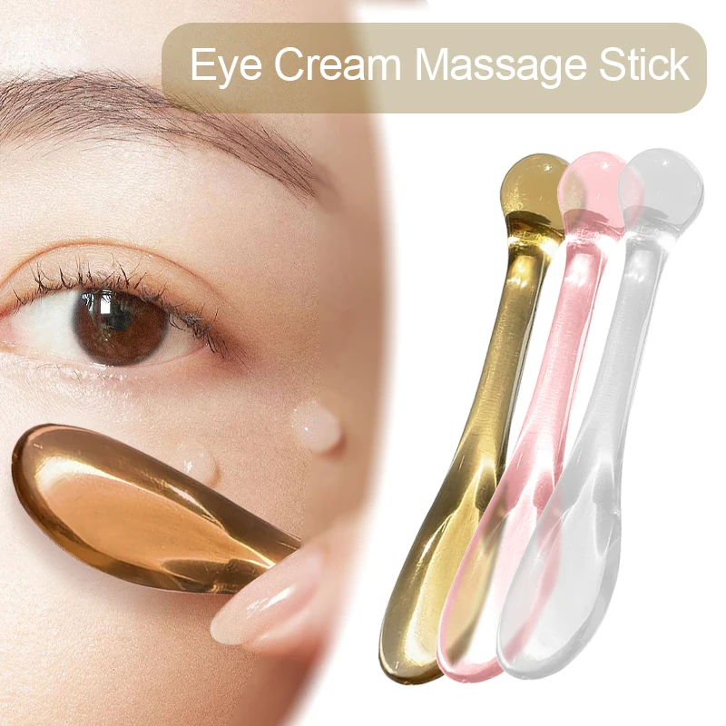 3pcs Eye Cream Applicator Tool Eye Massage beads & Makeup Beauty Apparatus Massage Stick Eye Skin Care Tool