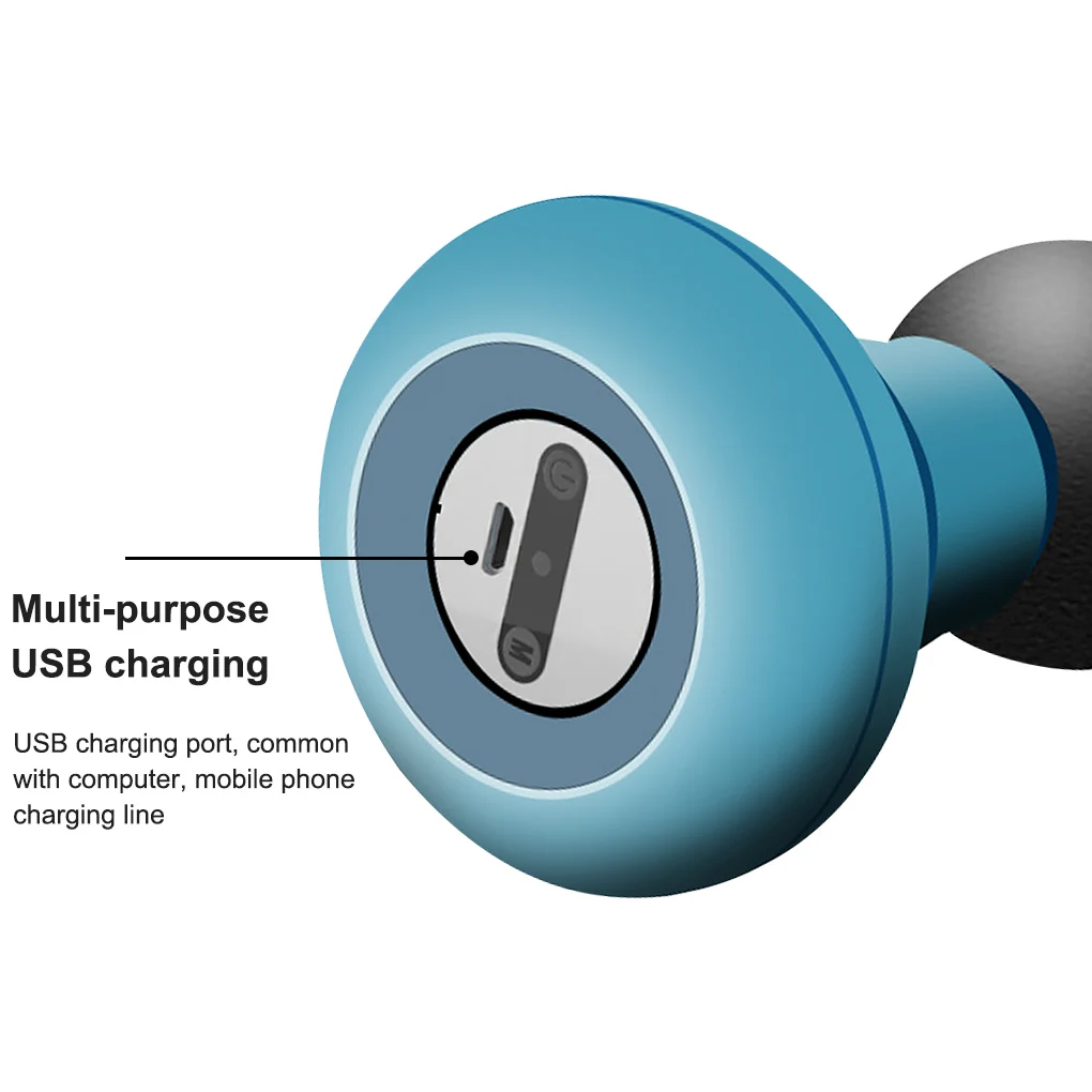 Masažna pištola Mini žepni masažni aparat Deep Muscle Vibration Lajšanje bolečin Relax Fitnes terapija za masažo telesa Sprostitev_voghion.com