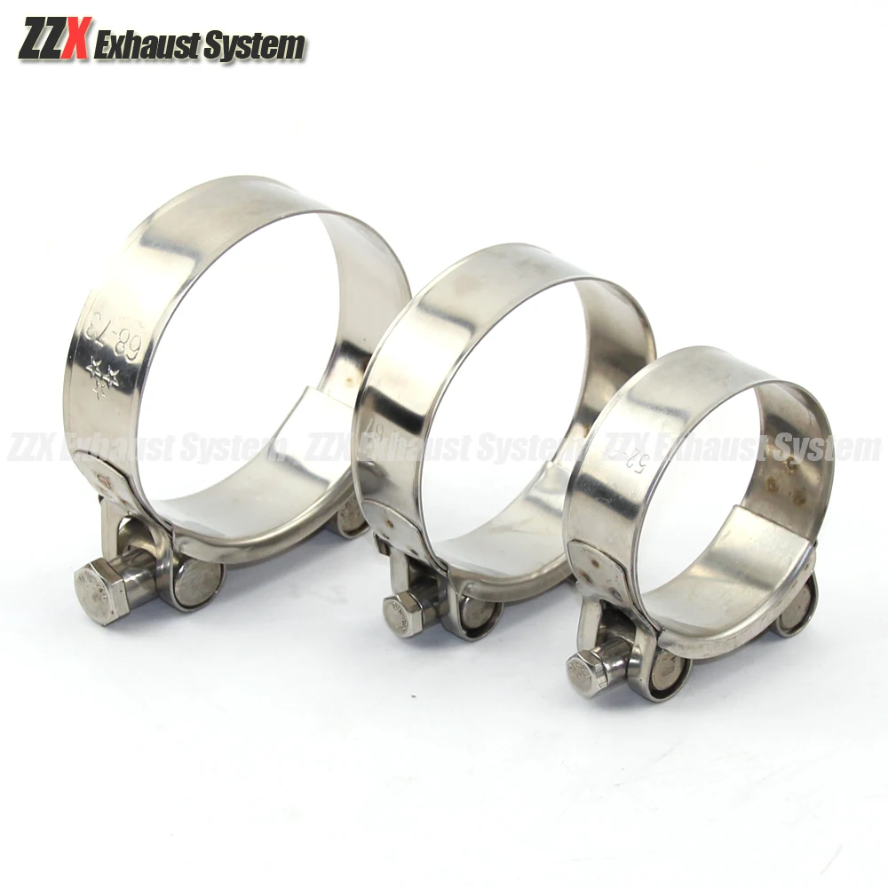 Stainless steel strong fixed pipe clamp ring type clamp intake pipe clamp intercooling pipe clamp turbine pipe clamp