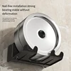 Hair Dryer Storage Rack Non Perforated Bathroom Wall Mounted Bracket Bathroom Air Duct Storage And Placement Rack Hanging Rack 3