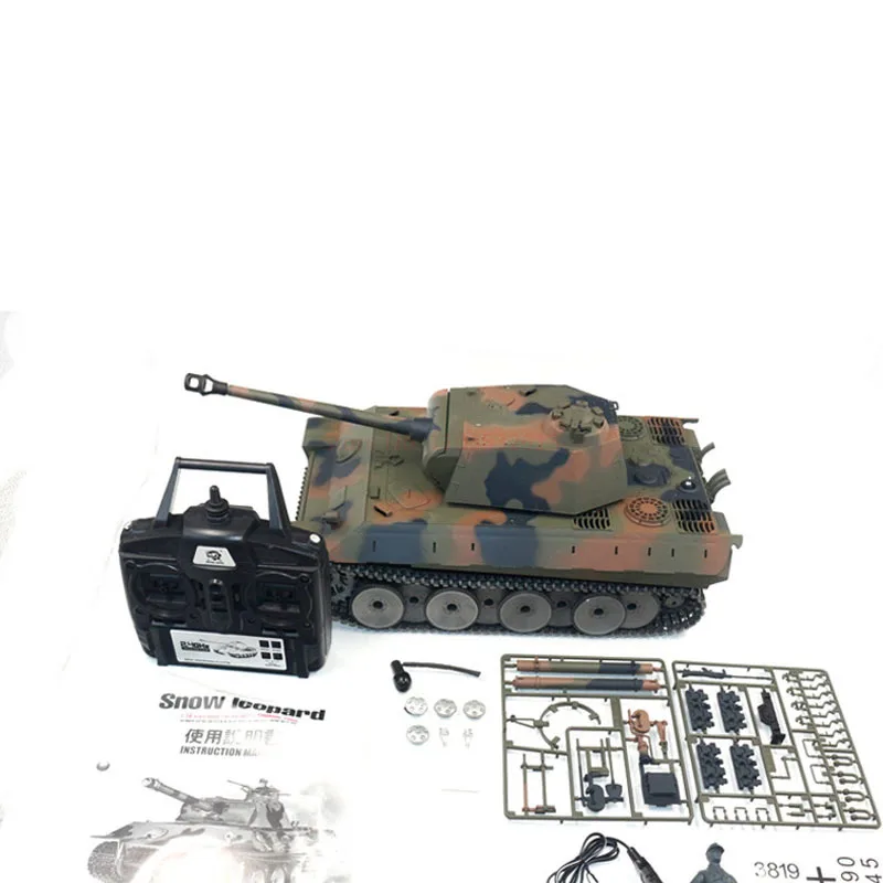 Henglong 3819-1 German Leopard Combat Remote Control Tank Model Bb Bullet Launched Against Heavy Tank Model Toy 6