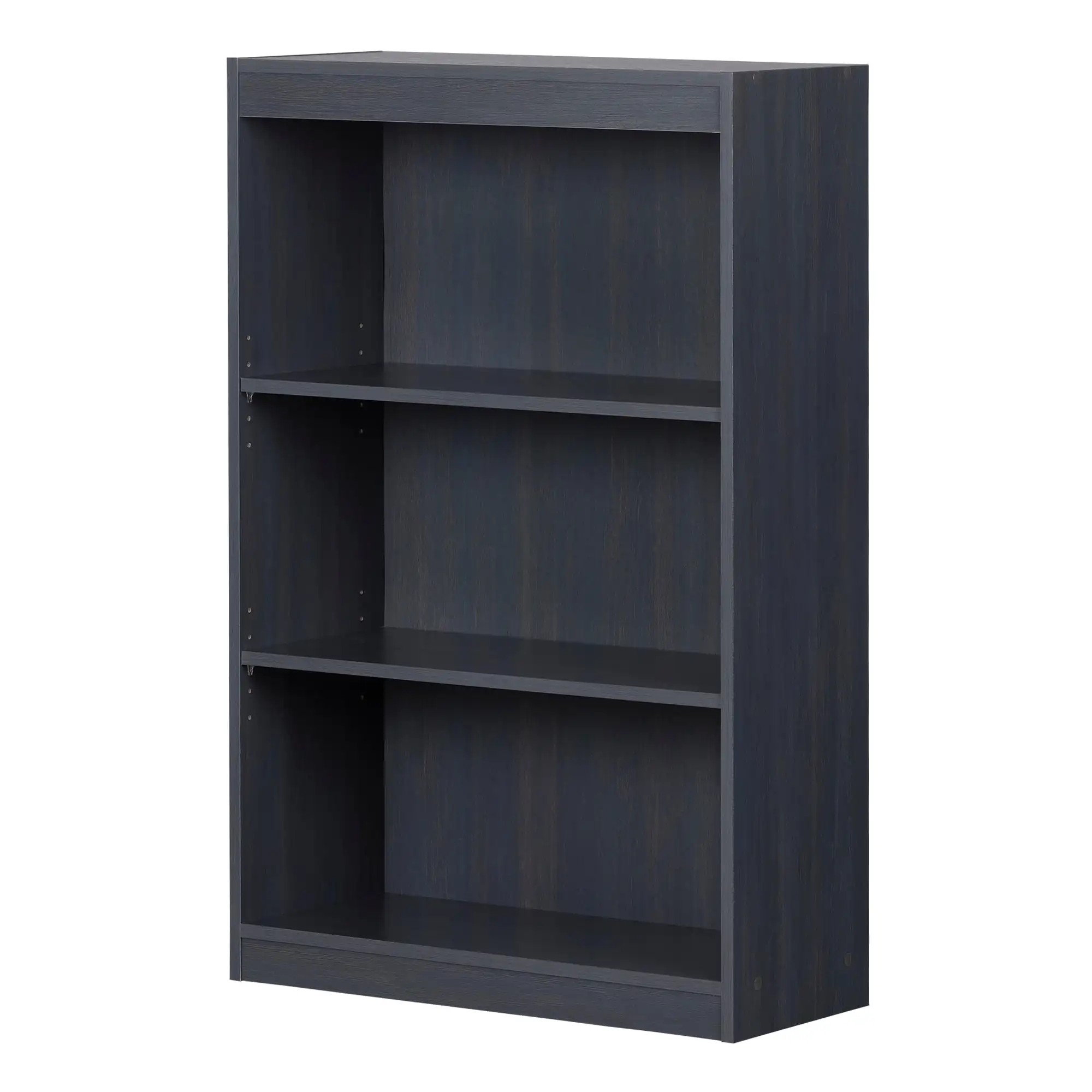 

South Shore Smart Basics Bookcase with 3 Shelves, Blue