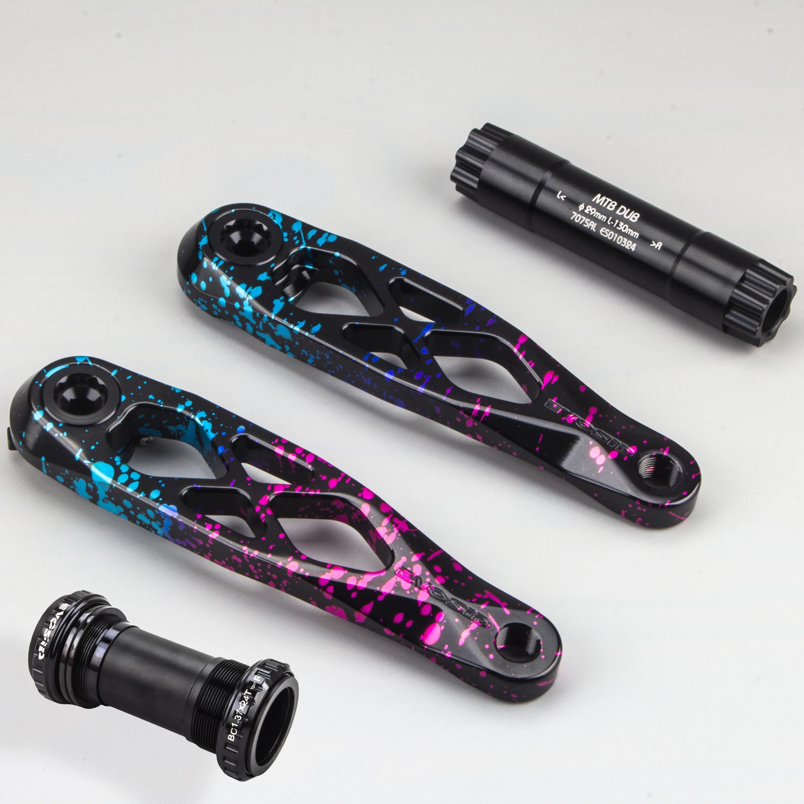 EVOSID MTB クランクセット 170 ミリメートル R-SPEC 165 ミリメートル