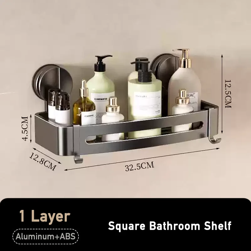 חדר אמבטיה פינתי מחסן מדף שאיבה גביע על הקיר מקלחת caddy תיבת אמבטיה נשלפת חדר אמבטיה