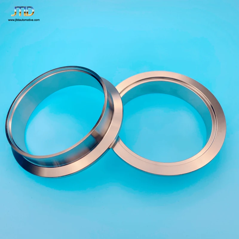 JTLD 3inch Stainless Steel V Band Flanges Male Female Flange for Exhaust System Downpipe