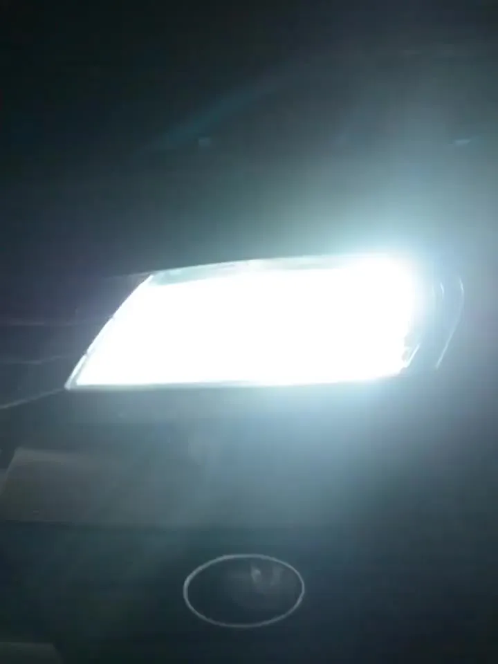 2x H1 светодиодный светильник Canbus автомобильная фара дальнего света мощность авто