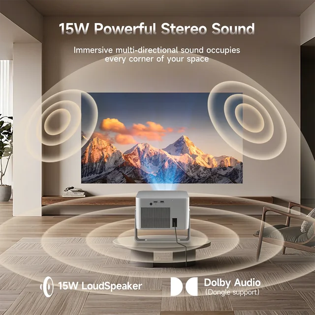 10654-c8befb.jpg Magcubic HY350GTV Projector with 4K TV stick 1080P 900 ANSI Native Projector Auto Focus Portable Beam Home Theater