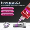 LOOLIFL 222 Threadlocker, anaerobic adhesive, anti-loosening agent, suitable for mechanical reinforcement, to prevent rust 50ml 1