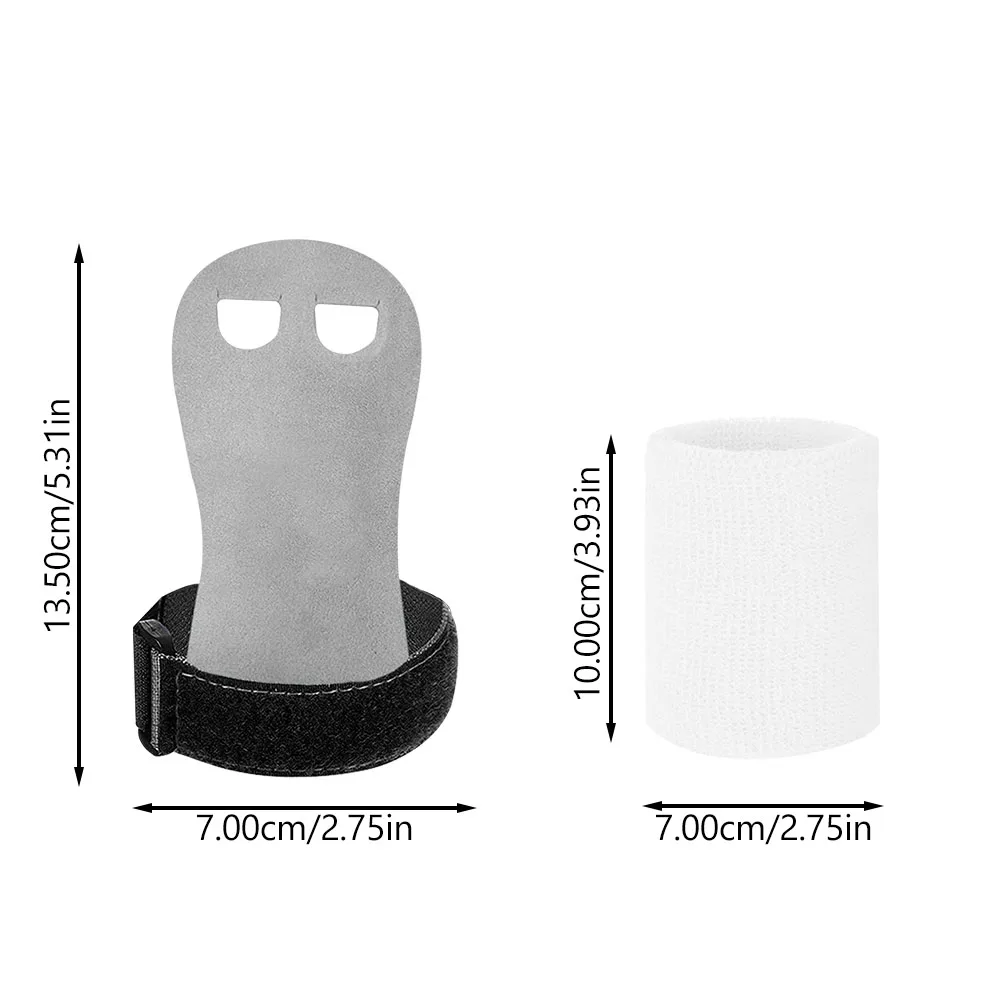 1 set Black Gymnastics Protector Weightlifting Straps Women Grips Adjustable Fitness Equipment Building Wristbands