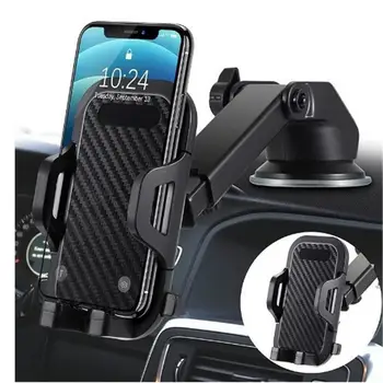 360 ° Supporto per telefono da auto universale con ventosa, supporto stabile per cellulare, staffa per telefono da auto ▪