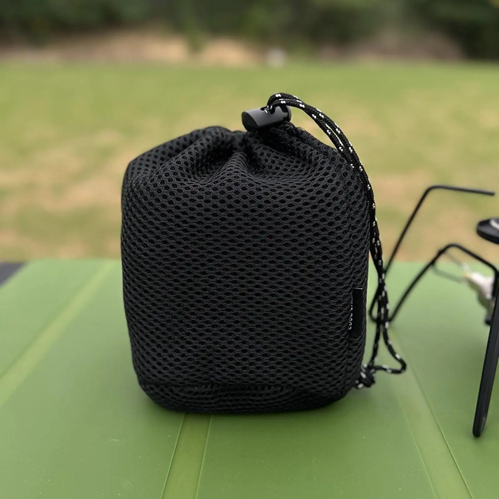 Camping Cookware Mess Kit Non Stick Hiking BBQ Backpacking Lightweight with Folding Handles Camp Practical Outdoor Cooking Gear