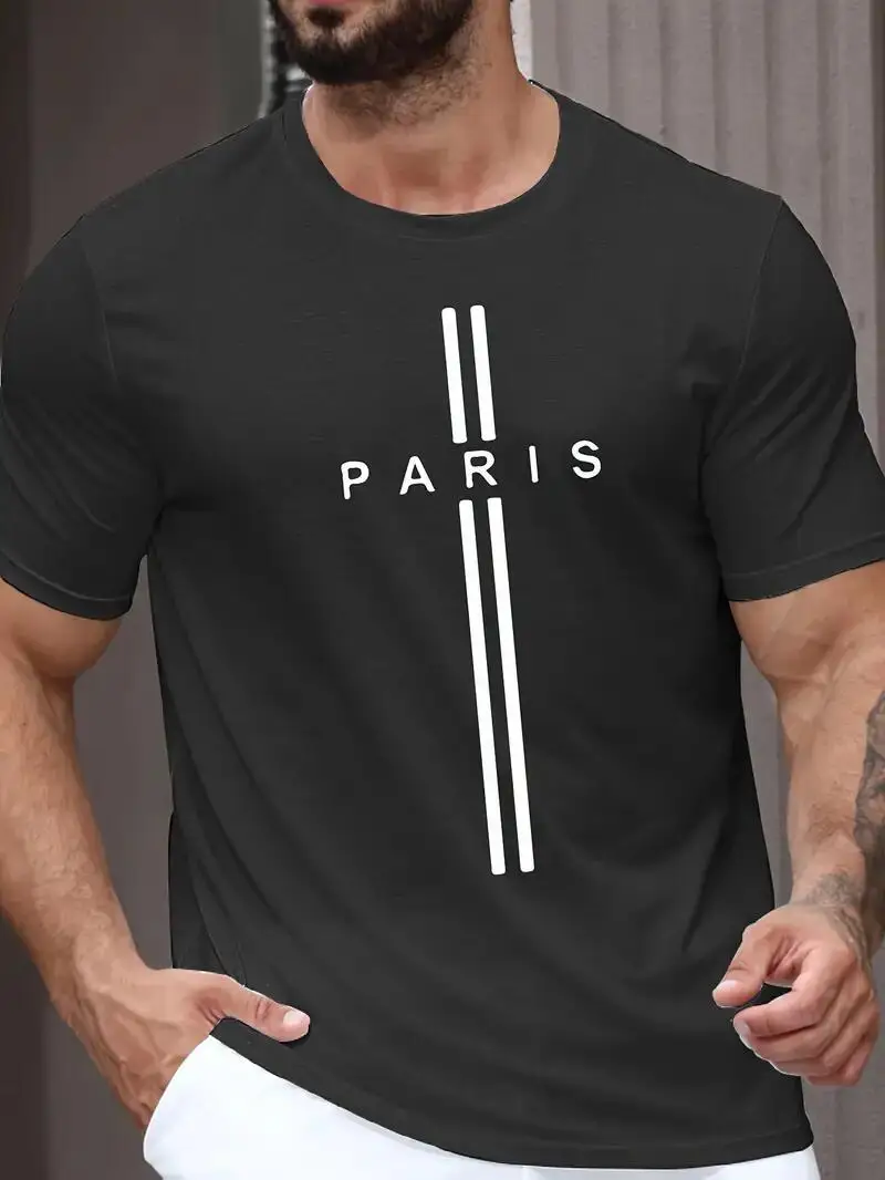 ParisComfy Resort Wear T-shirt: Ideal para el Verano
