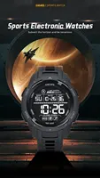 SMAEL 8105 Digital Watches Sports LED Wristwatches Men’s 50m Waterproof Watch Digital Light Stopwatch Watch for Men