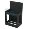 Trash Cabinet with Quick Installation and Deodorising Function, Wooden Trash Can Cabinet for Dining Room and Kitchen, Black 3