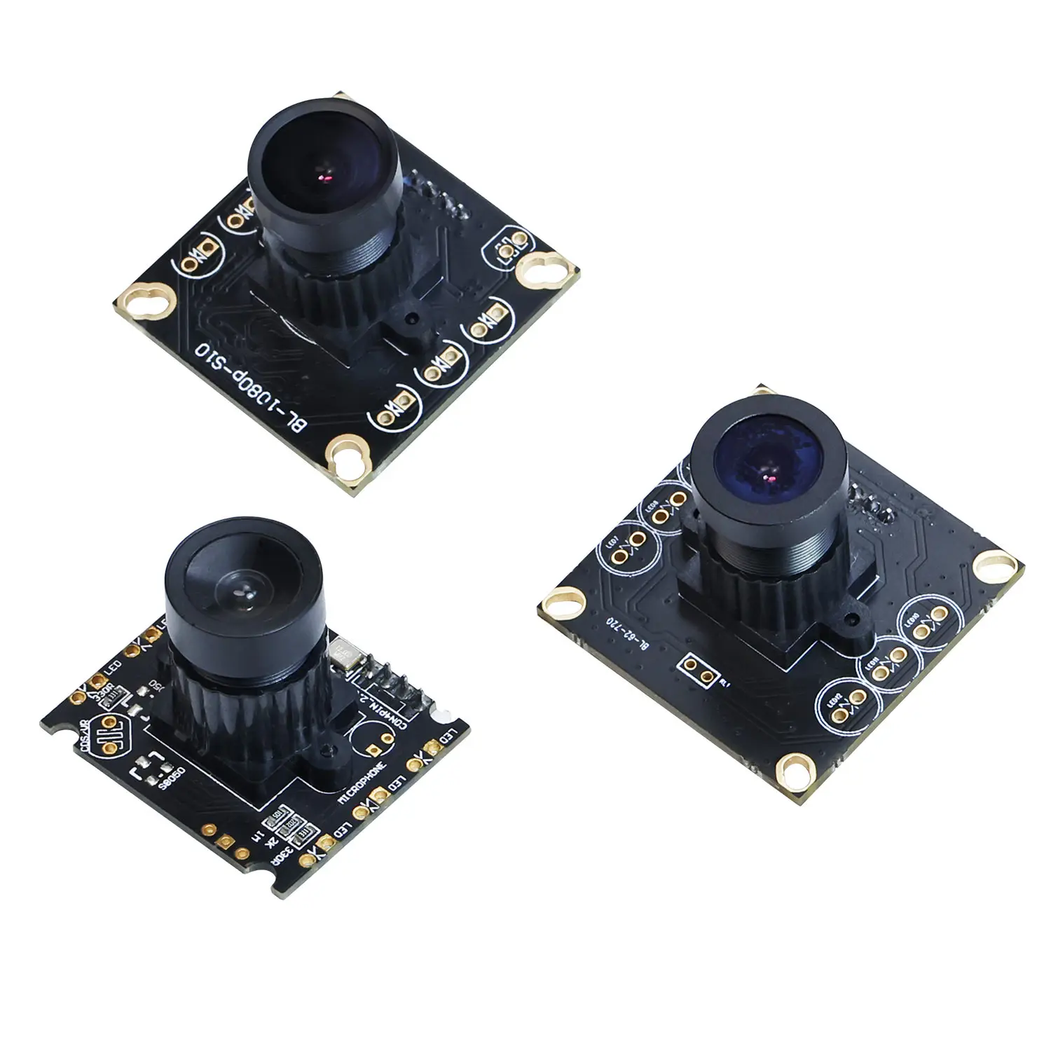 Modulo fotocamera USB CMOS USB 2.0 Webcam per Android Windows Linux Mac Computer PC Laptop 1M 2M Pixel FOV 50 ° 120 ° 148 ° Opzionale - immagine 5