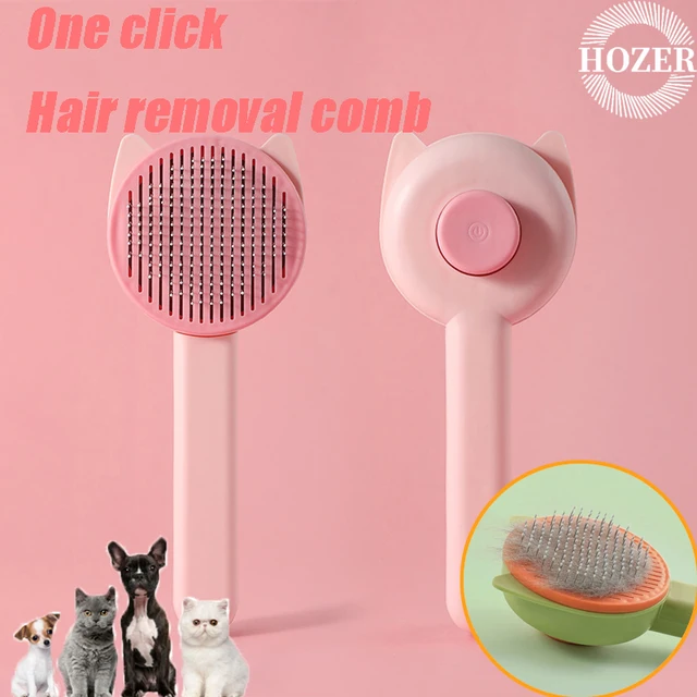 Brosse à poils longs pour animaux de compagnie, outils de toilettage, épilation, accessoires de beauté universels, chats et chiens 1