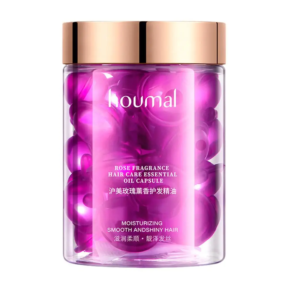 سيروم تصفيف الشعر للشعر المجعد والجاف ، كبسولات زي...