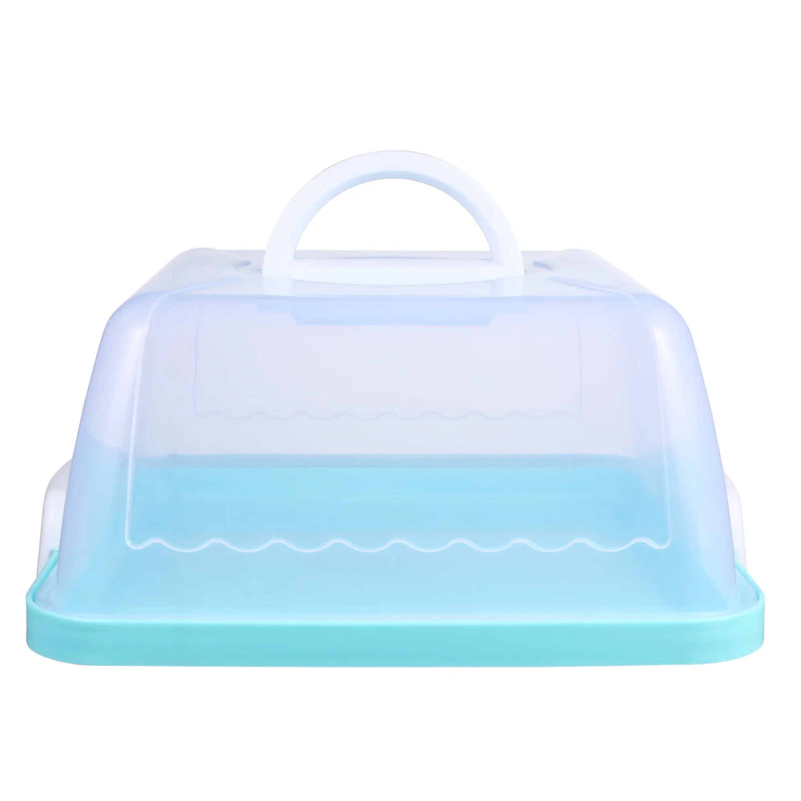 

Cake Carrier Box Container Cupcake Boxes Storage Holder Plastic Portable Clear Bakery Pastry Pie Packaging Muffin Transparent